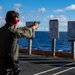 Nimitz Conducts Small Arms Fire