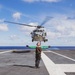 MH-60S Sea Hawk helicopter Lifts Off Of The Flight Deck