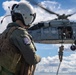 Sailors Fast Rope Onto Flight Deck