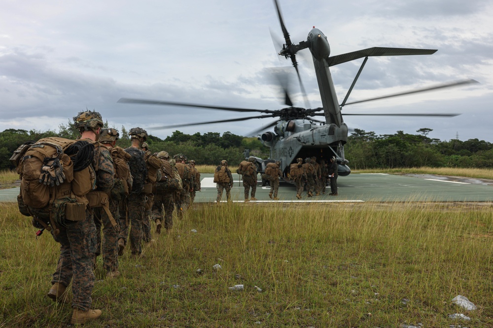 Stand-in Force Exercise: 1st Battalion, 2d Marines Air Insertion