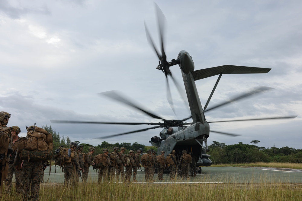 Stand-in Force Exercise: 1st Battalion, 2d Marines Air Insertion