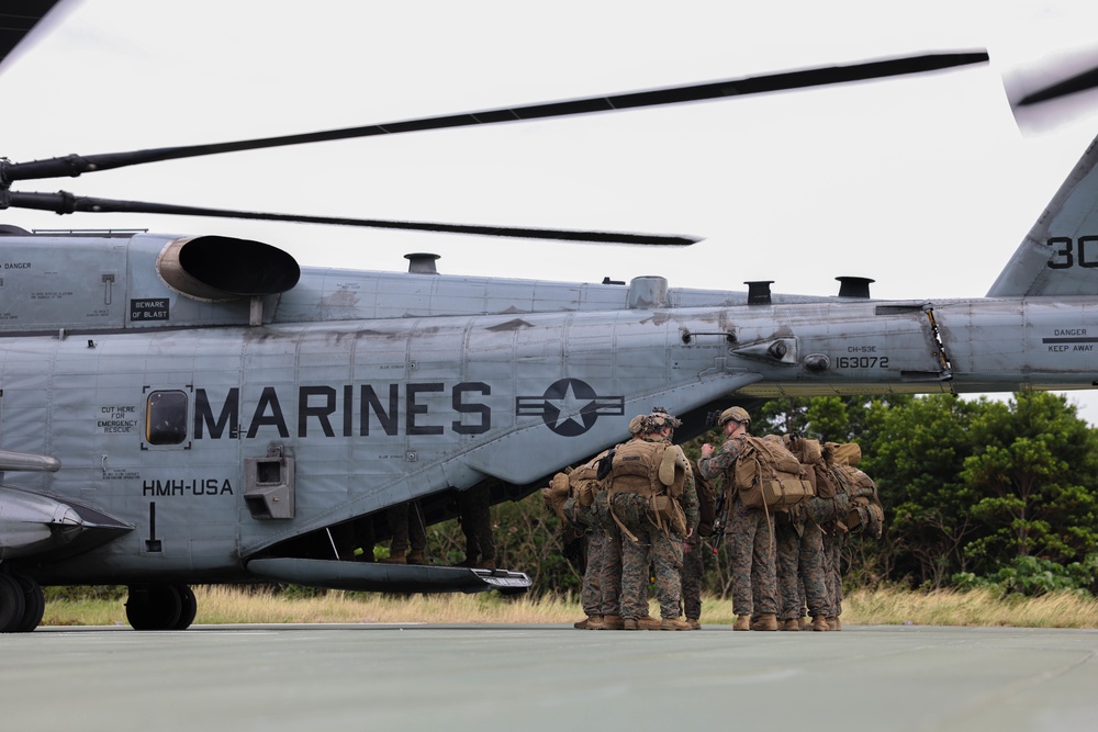 Stand-in Force Exercise: 1st Battalion, 2d Marines Air Insertion