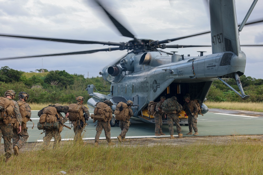 Stand-in Force Exercise: 1st Battalion, 2d Marines Air Insertion