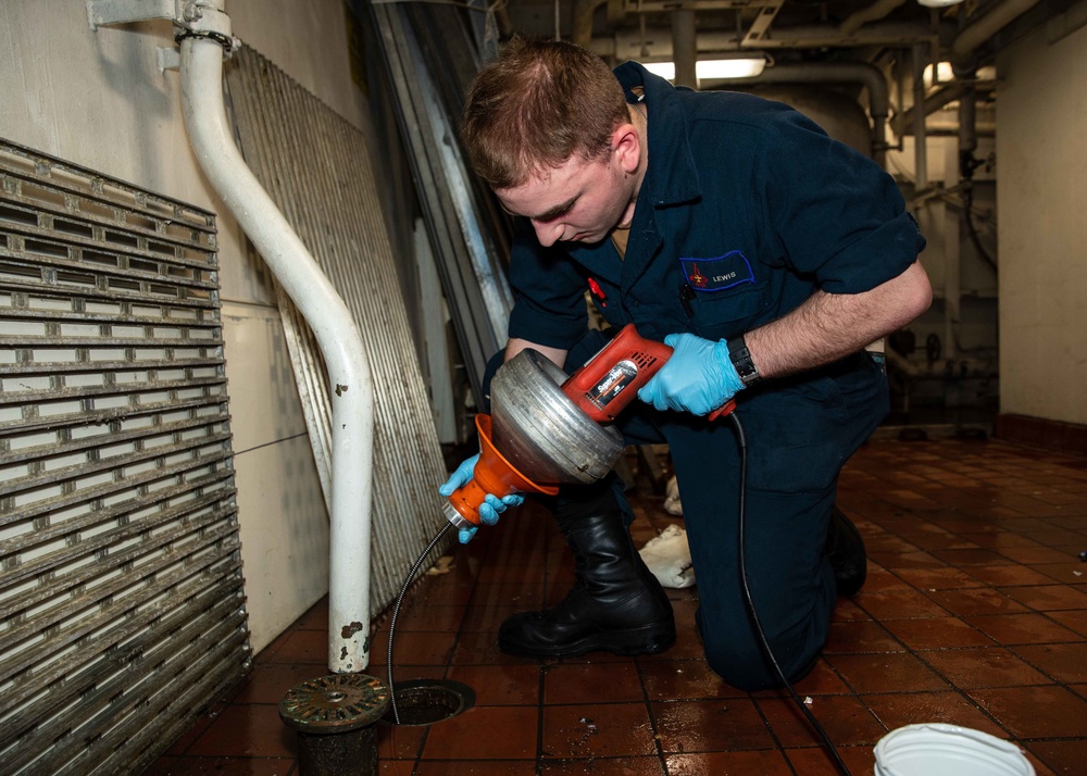 Daily Operations Aboard USS George H.W. Bush (CVN 77)