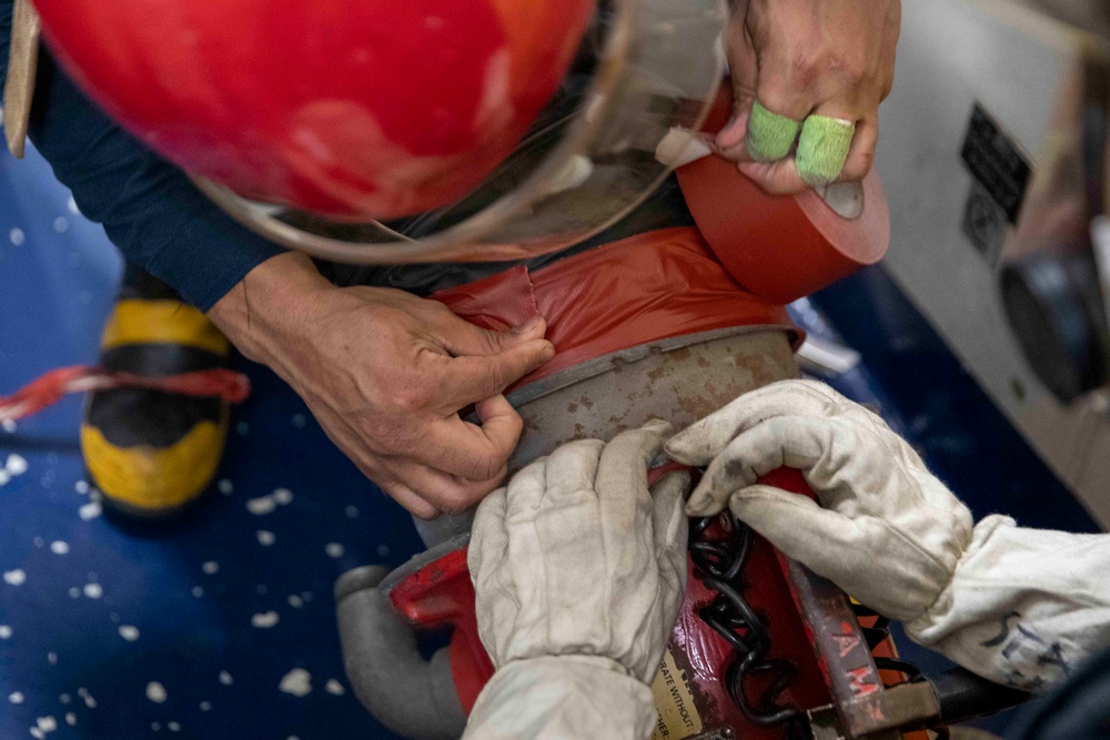 Daily Operations Aboard USS George H.W. Bush (CVN 77)