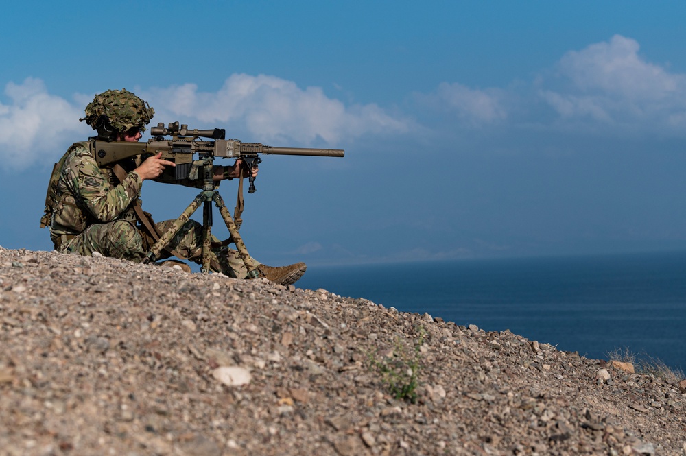 EARF conducts high angle shooting training