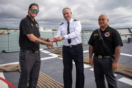 Santa Maria (F81) Award Ceremony