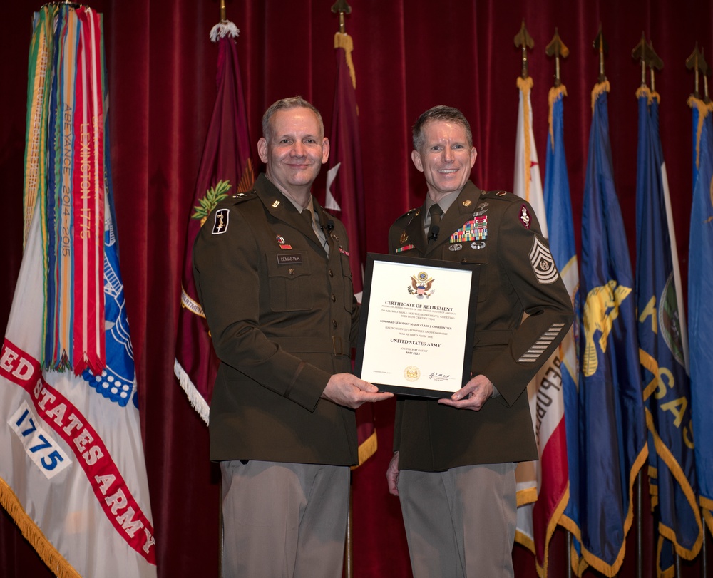 DVIDS - Images - Retirement Ceremony Command Sgt. Maj. Clark J