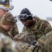 U.S. Army Soldiers use their equipment to test the Polish militaries fuel