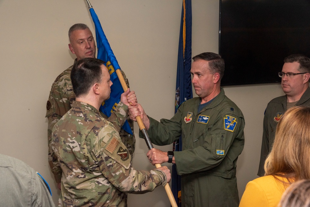 103rd Attack Squadron welcomes new commander