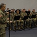 1st Infantry Division Band performs at Camp Kosciuszko, Poland