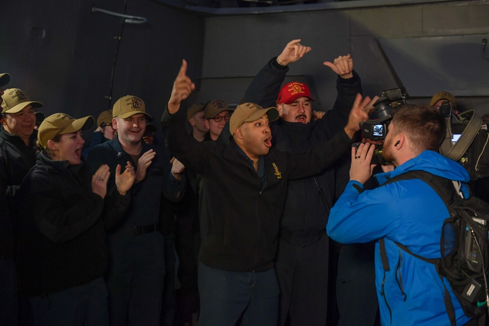 USS Porter on “WAVY’s Navy Ship Salute&quot;