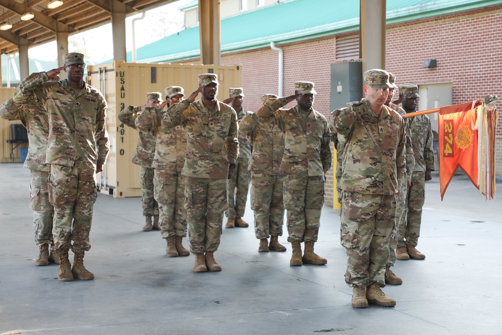 274th Movement Control Team welcomes new commander