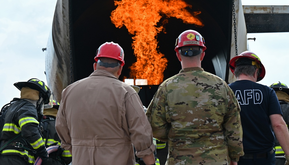 DOD fire academy certifies SAFD