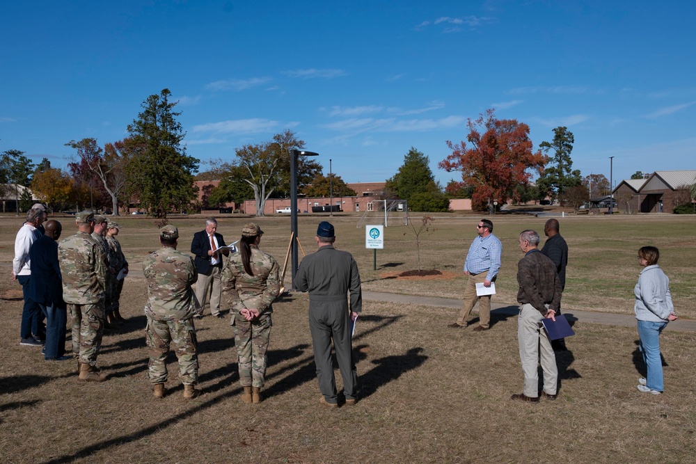 Shaw AFB celebrates Arbor Day