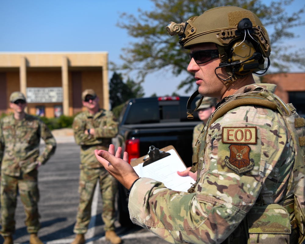 EOD Training Exercise