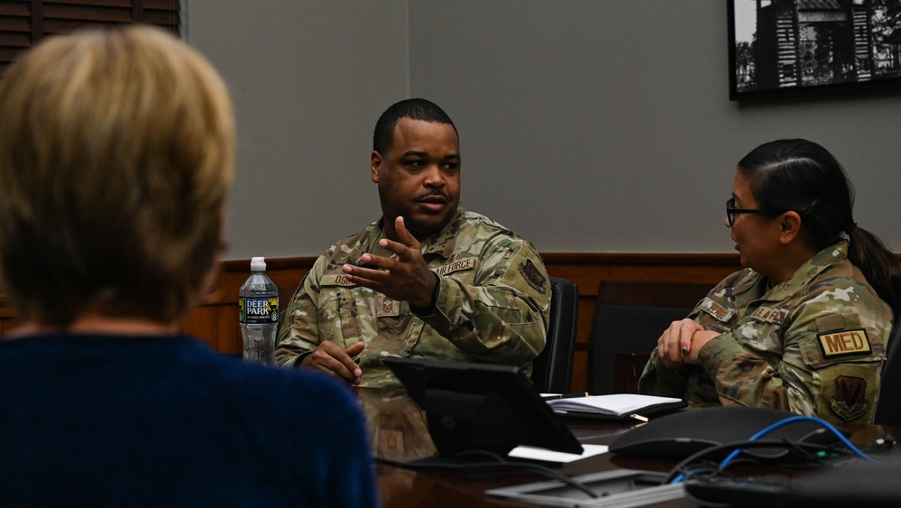 Army &amp; Air Force Exchange Service Leadership visits JBLE