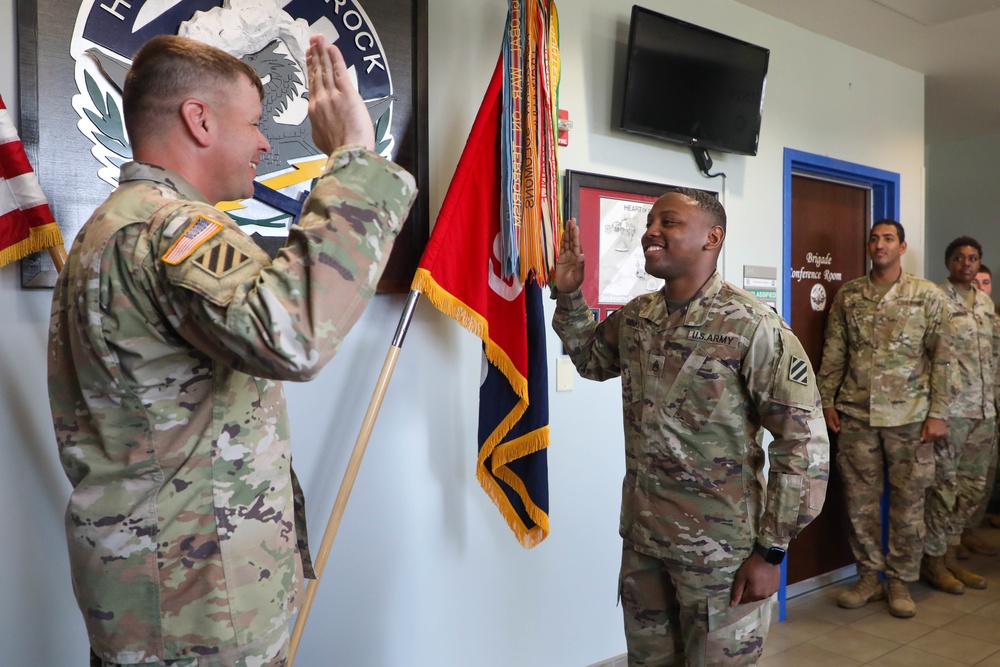 3rd Division Sustainment Brigade award ceremony