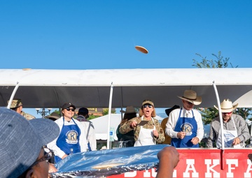 90MW leadership flips pancakes