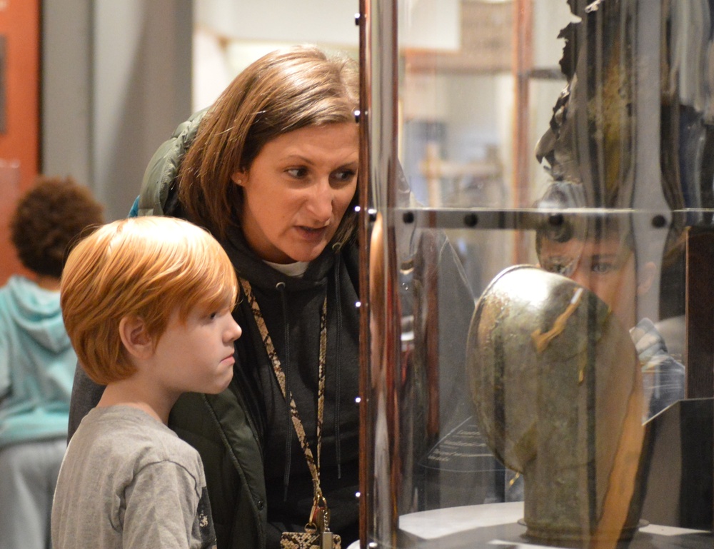 Ocean View Elementary School students and teachers visit Hampton Roads Naval Museum