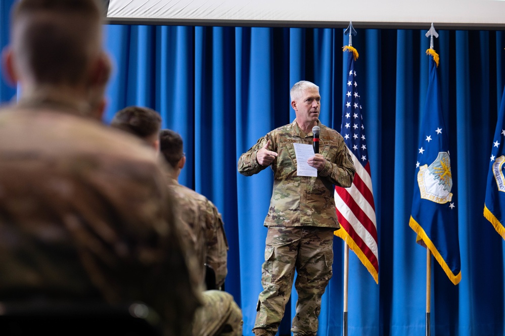 AFDW command team visits JBAB