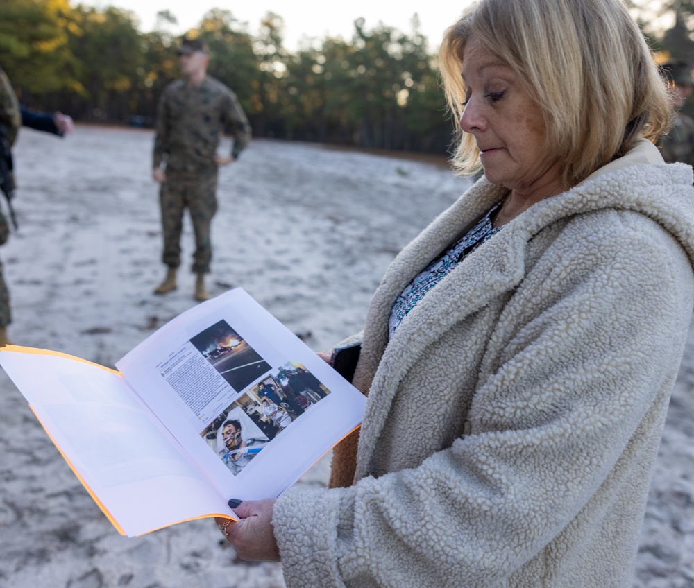 Sgt. Howard awarded the Navy and Marine Corps Medal