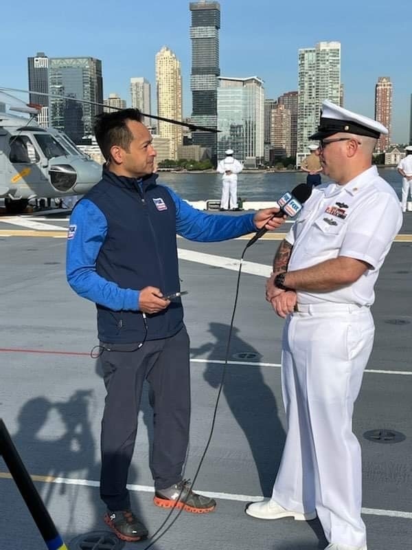 Aerographer's Mates Participate in Fleet Week New York 2022