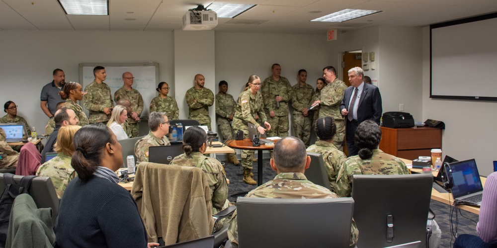 Assistant Chief of the Army Reserve visits IPPS - A Reserve Component Cutover Team