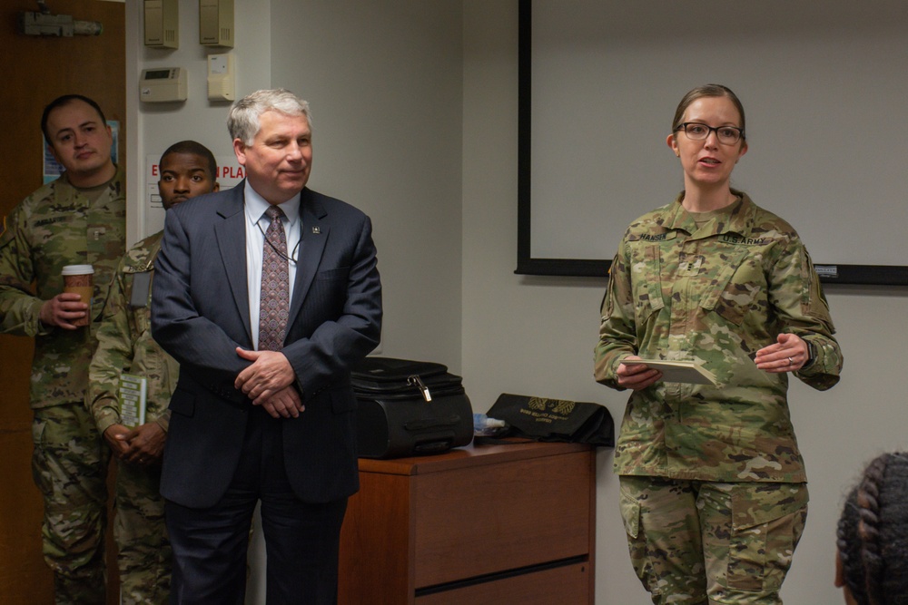 Assistant Chief of the Army Reserve visits IPPS - A Reserve Component Cutover Team