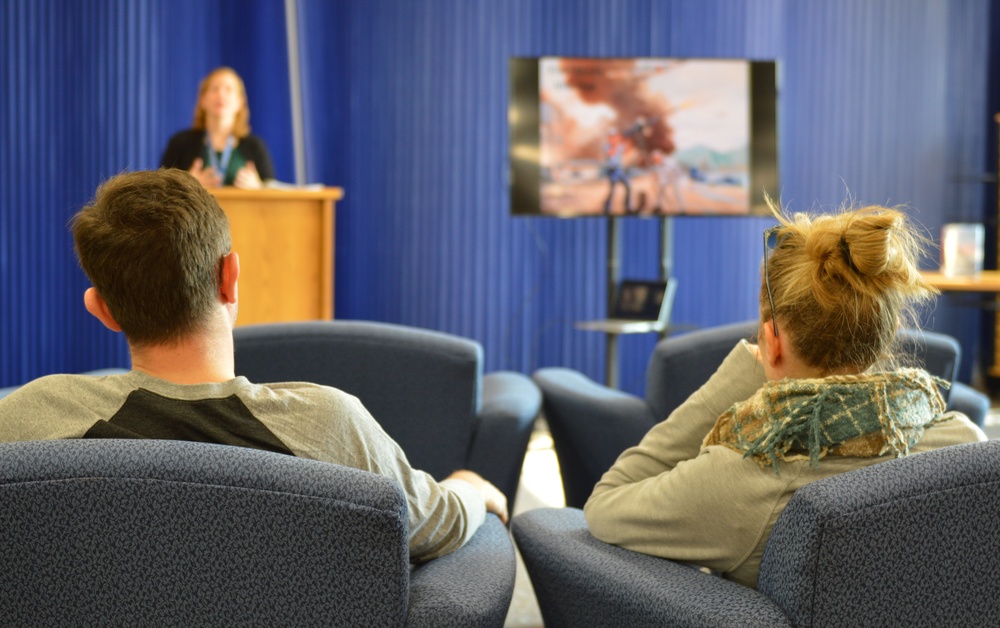 Pearl Harbor history presentation aboard Joint Base Langley-Eustis