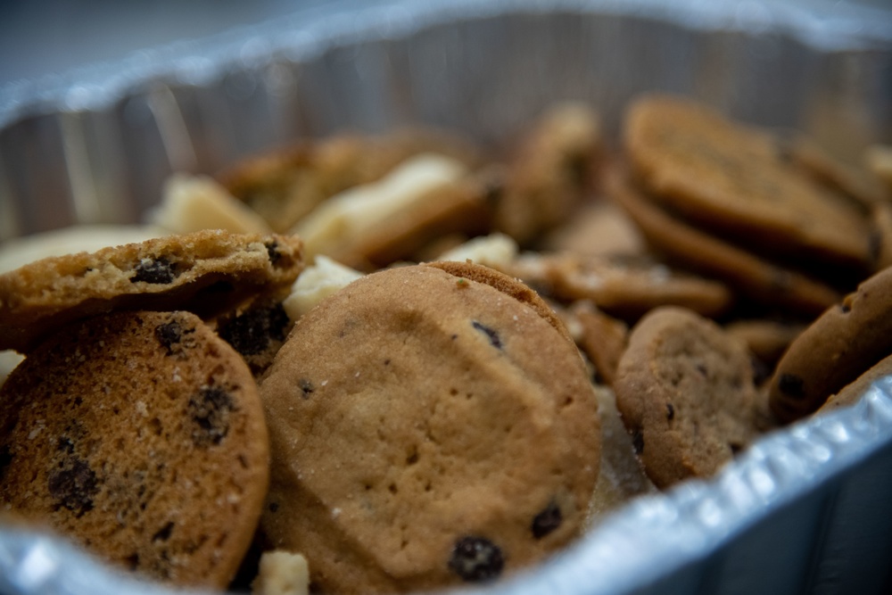 Team Charleston helps spread holiday cheer to dorm Airmen