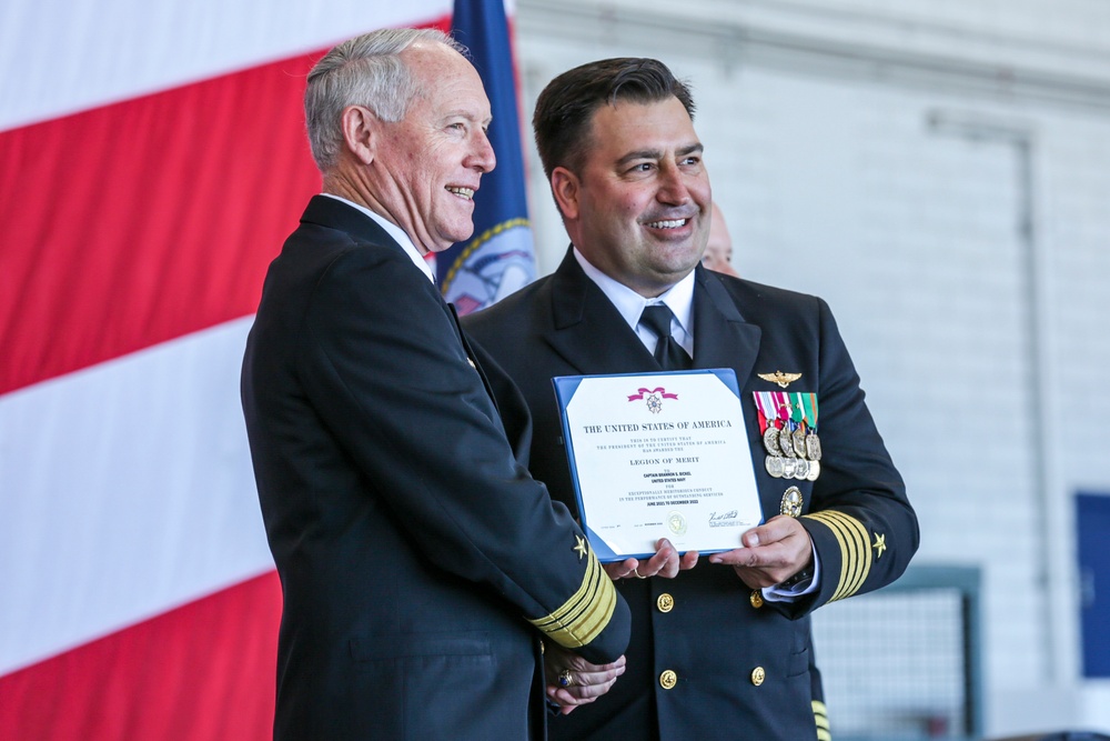 Helicopter Maritime Strike Wing, Pacific, holds change of command ceremony