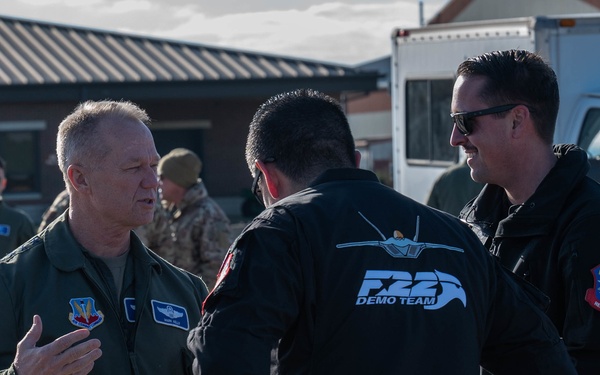 F-22 Raptor Demo Team announces new pilot for 2023 air show season