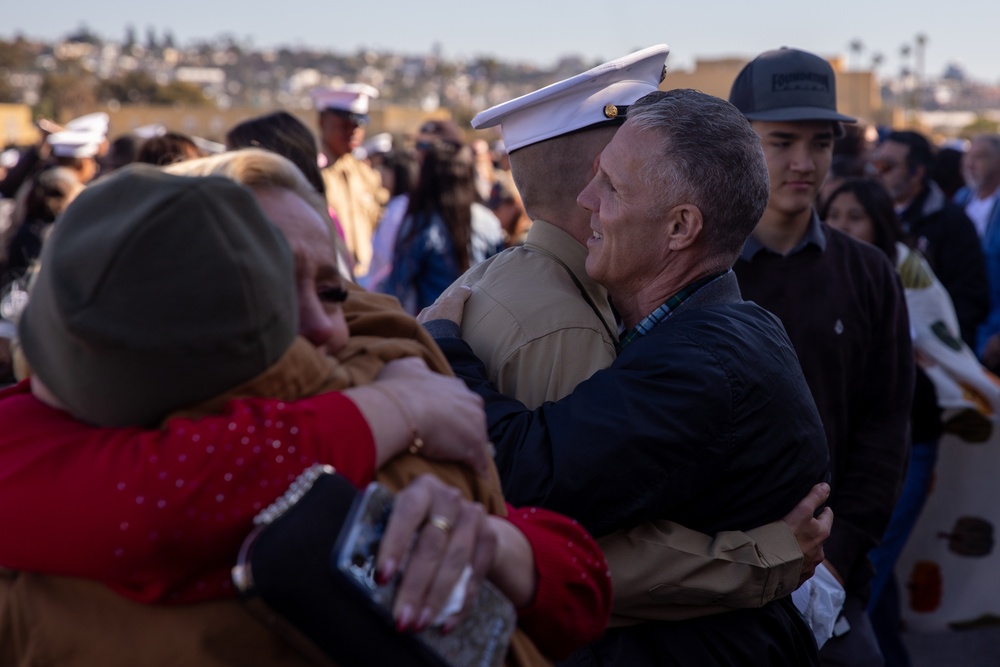 Kilo Company Graduation at MCRD San Diego