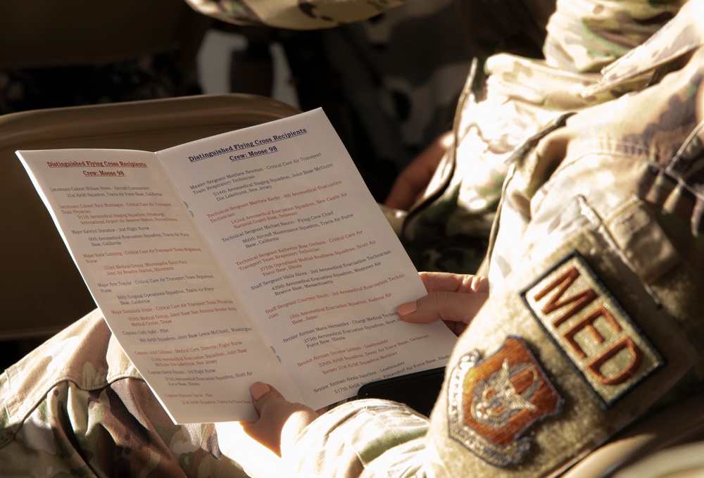 Travis hosts Distinguished Flying Cross ceremony