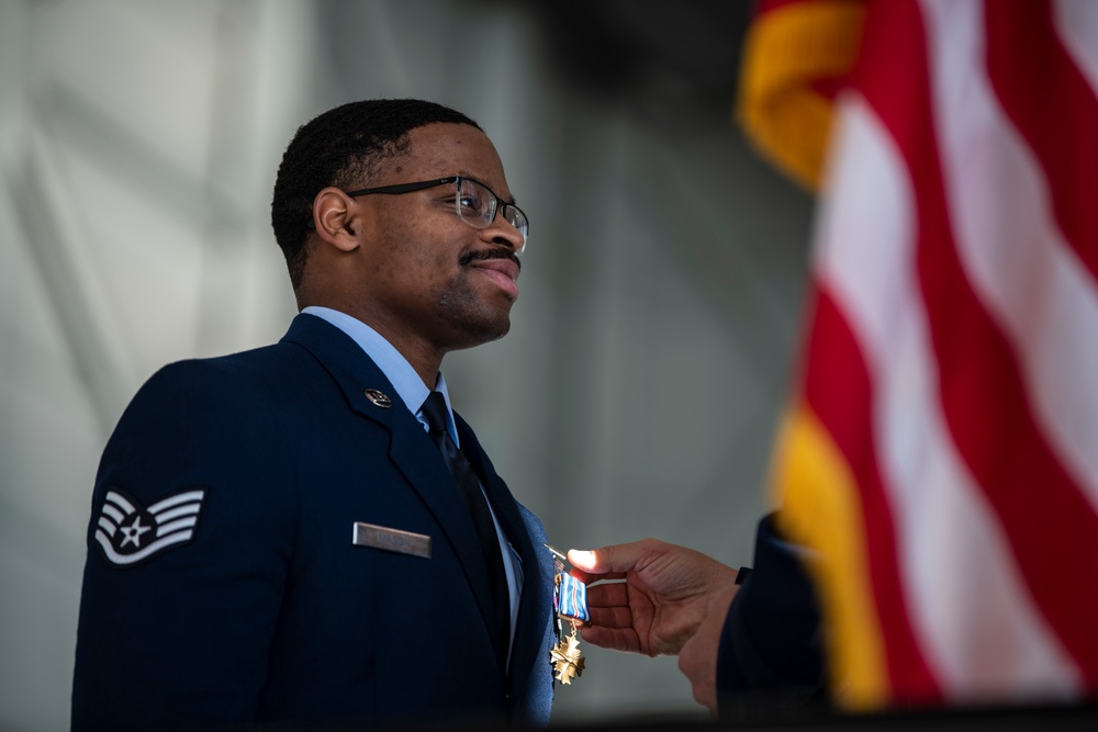 Travis hosts Distinguished Flying Cross ceremony