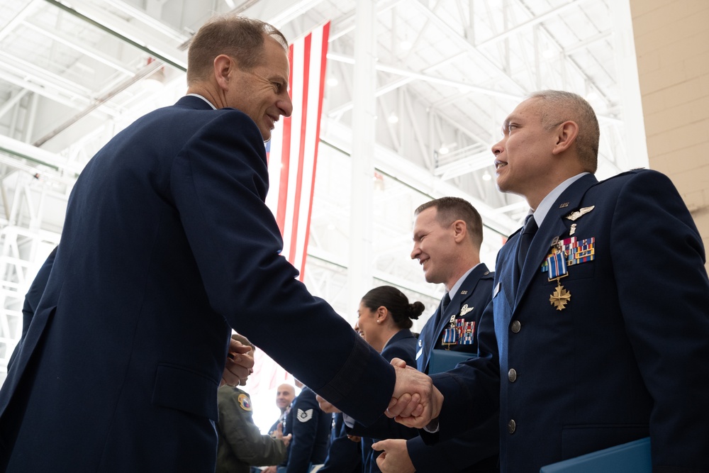 Travis hosts Distinguished Flying Cross ceremony