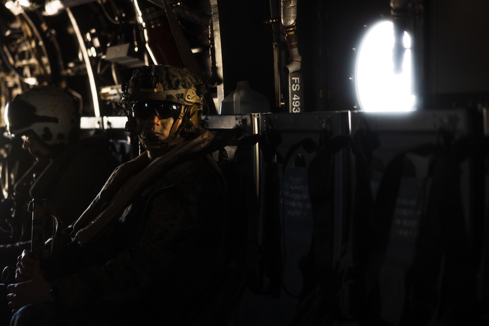 Marines conduct air assault as part of Steel Knight 23