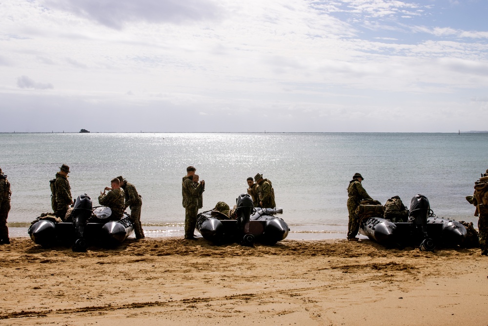 Stand-in Force 1st Battalion, 2d Marines boat raid