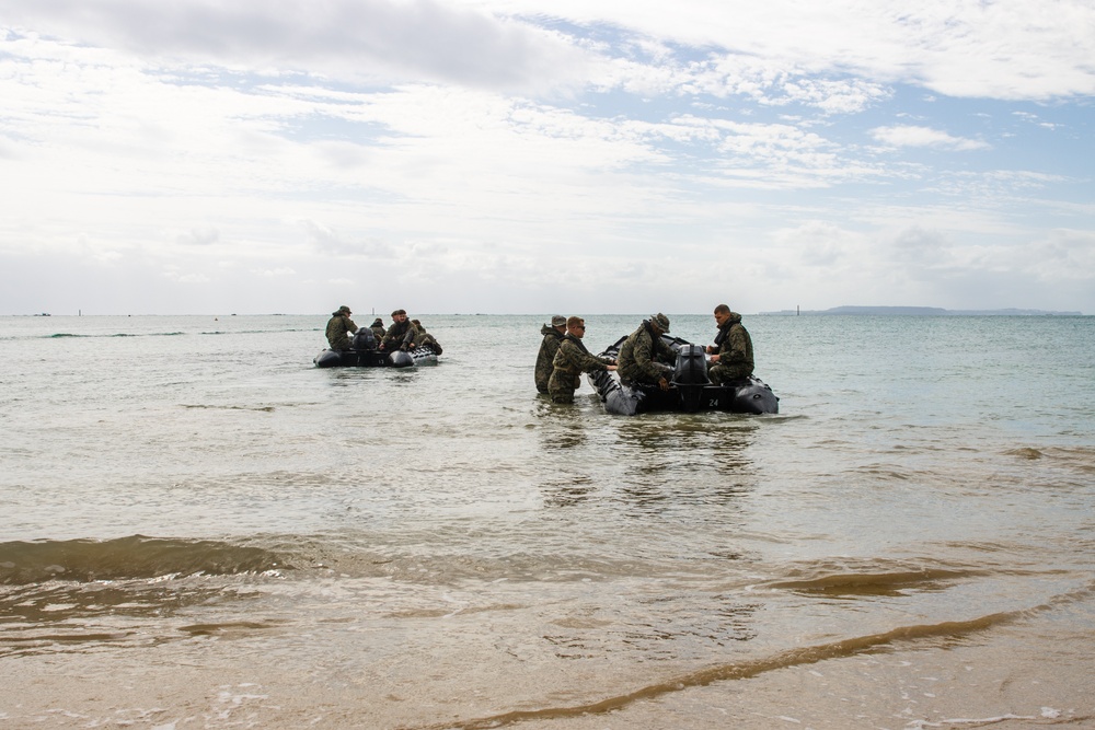 Stand-in Force 1st Battalion, 2d Marines boat raid