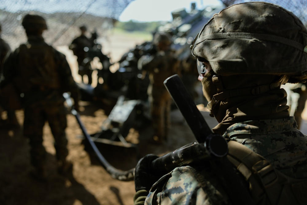 1st Bn., 11th Marines conducts live-fire drills during Steel Knight 23