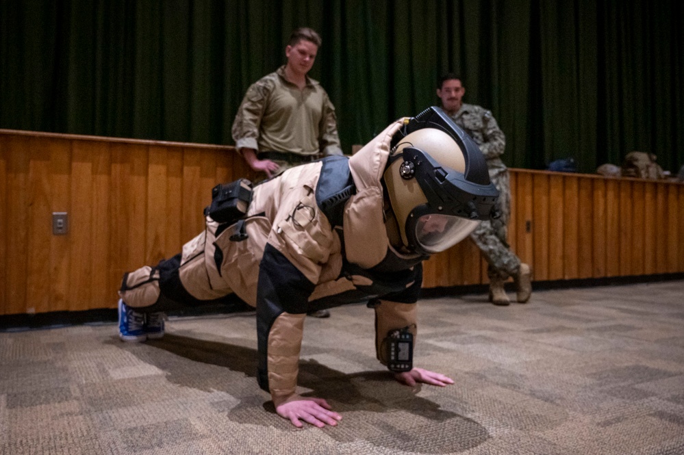 EOD team educational school visit