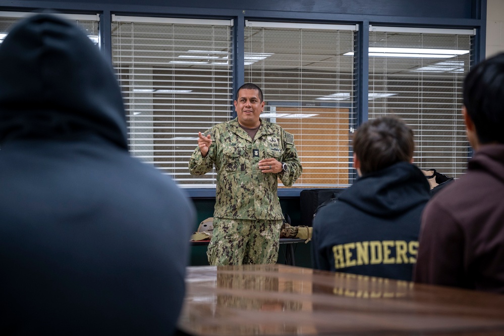 EOD team educational school visit