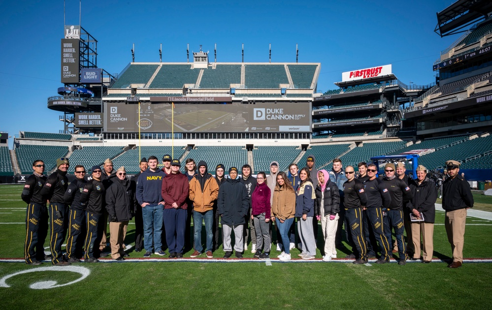 Army-Navy football game walkthrough