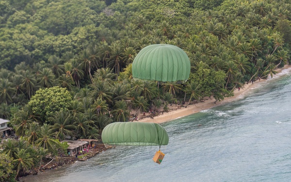 U.S. Air Force officer builds trust with partner nation aircrew during Operation Christmas Drop