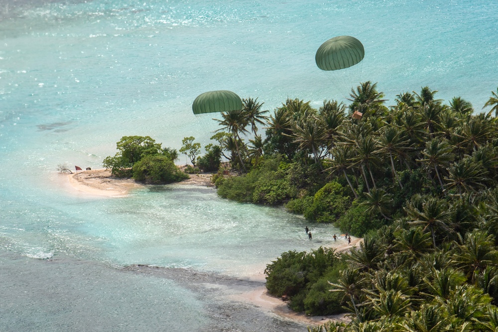 U.S. Air Force officer builds trust with partner nation aircrew during Operation Christmas Drop