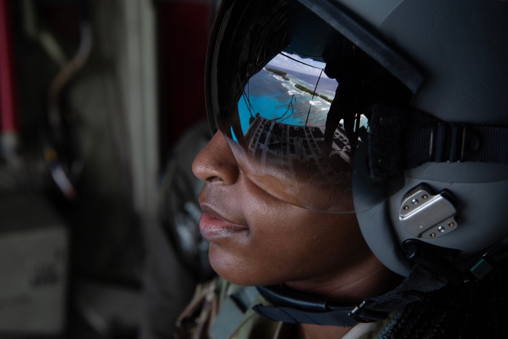 Yokota Airmen conduct LCLA airdrop over Federated States of Micronesia during OCD 2022