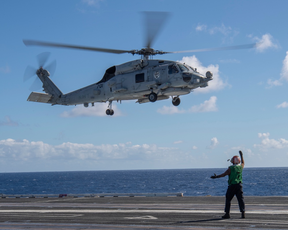 Nimitz Conducts Flight Operations