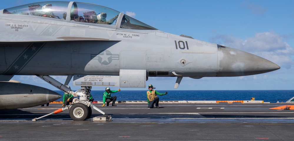 Nimitz Conducts Flight Operations