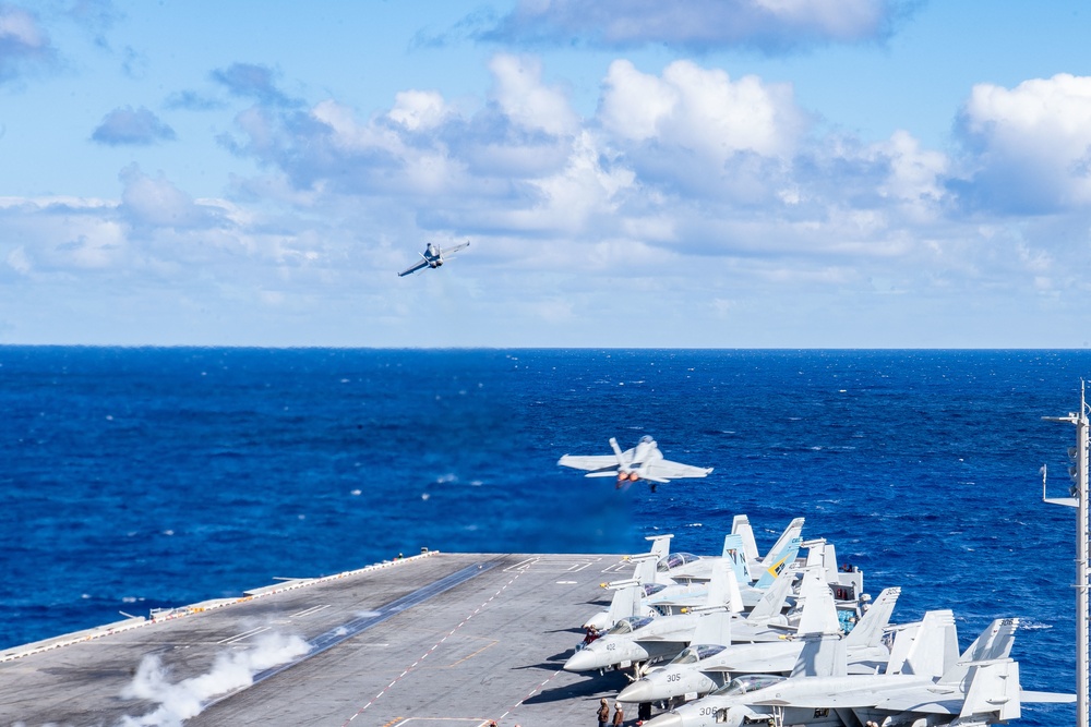 Nimitz Conducts Flight Operations